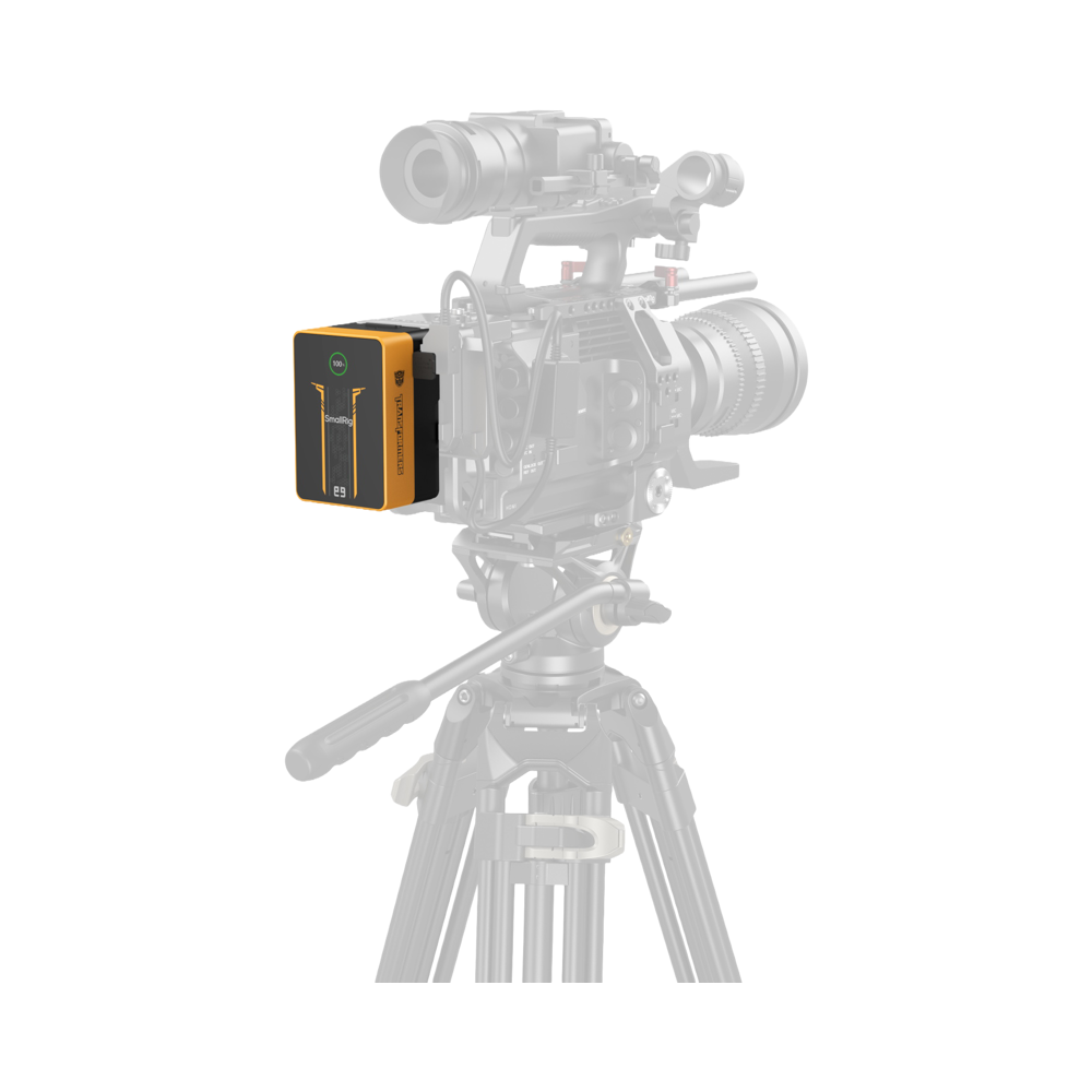 Produktbild för SmallRig 5527 VB99 Pro mini V-Mount Battery（BumbleBee Edition）