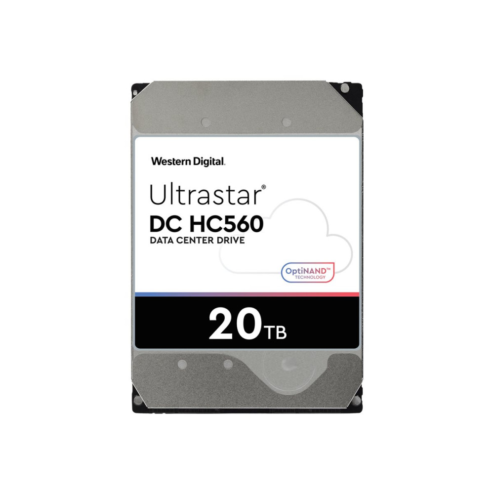 Produktbild för WD Ultrastar DC HC560 - hårddisk - 20 TB - SAS 12Gb/s