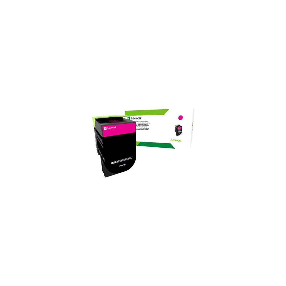 Produktbild för Lexmark - magenta - original - tonerkassett