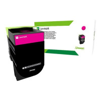 Produktbild för Lexmark - magenta - original - tonerkassett
