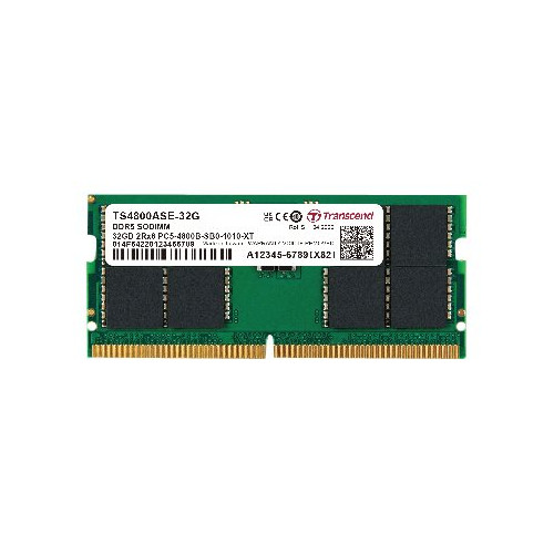 Transcend Information Transcend JetRAM - DDR5 - modul - 32 GB - SO DIMM 262-pin - 4800 MHz / PC5-38400 - ej buffrad