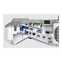 Produktbild för Epson EB-685W - 3LCD-projektor - LAN - grå, vit