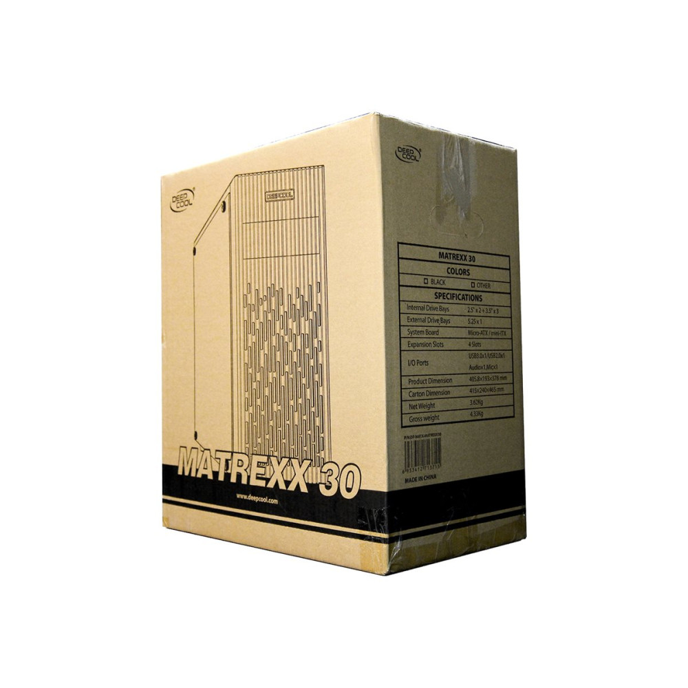 Produktbild för DeepCool MATREXX 30 - tower - micro ATX