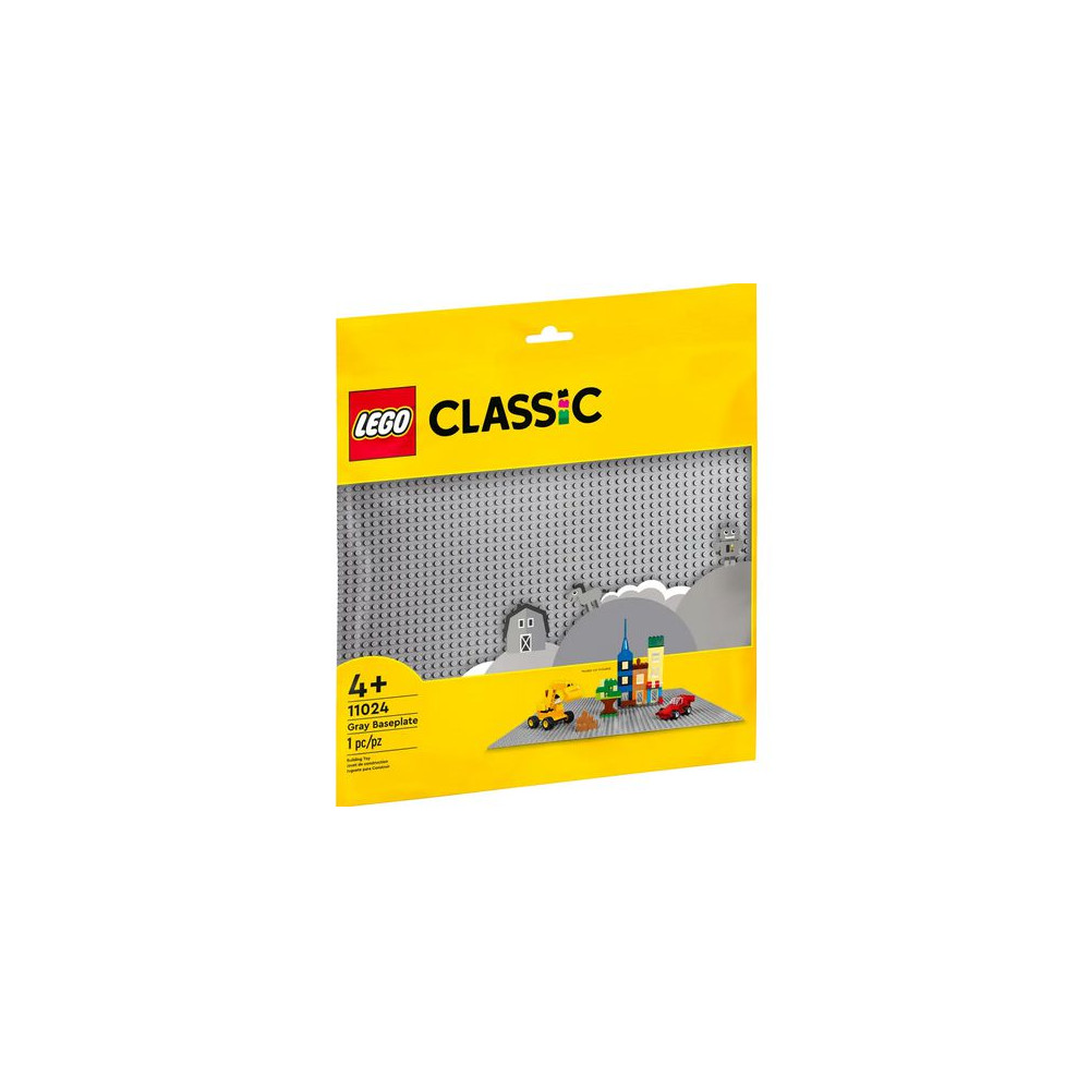 Produktbild för Grå basplatta LEGO 38x38 cm