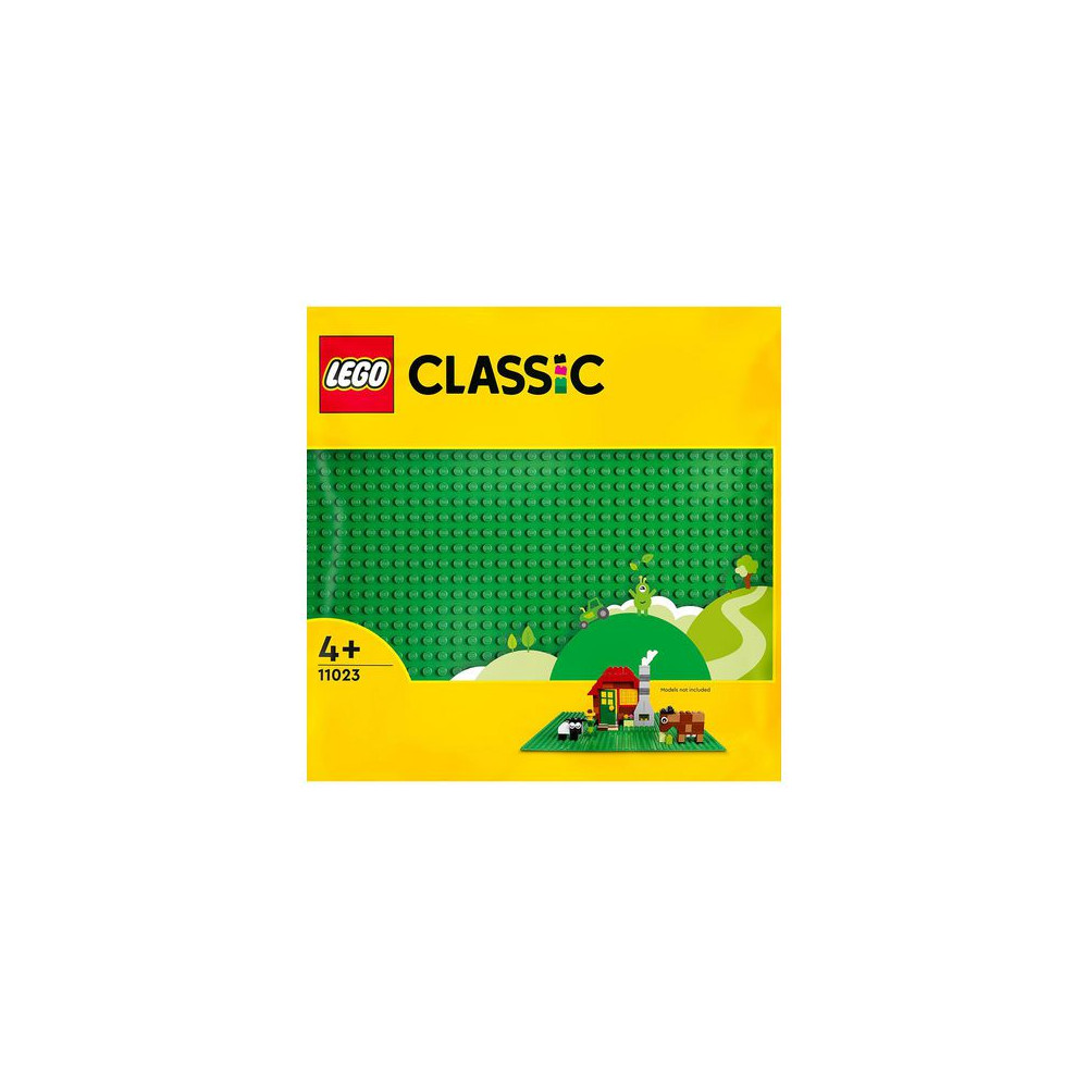 Produktbild för Basplatta LEGO grön