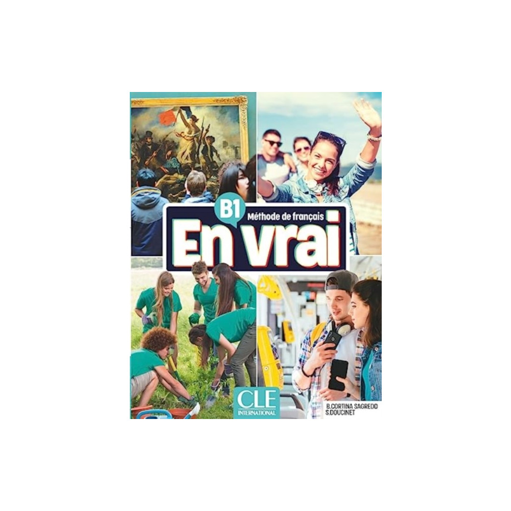 Produktbild för En vrai: Niveau B1 - Livre de l'eleve + Audio (häftad, fre)