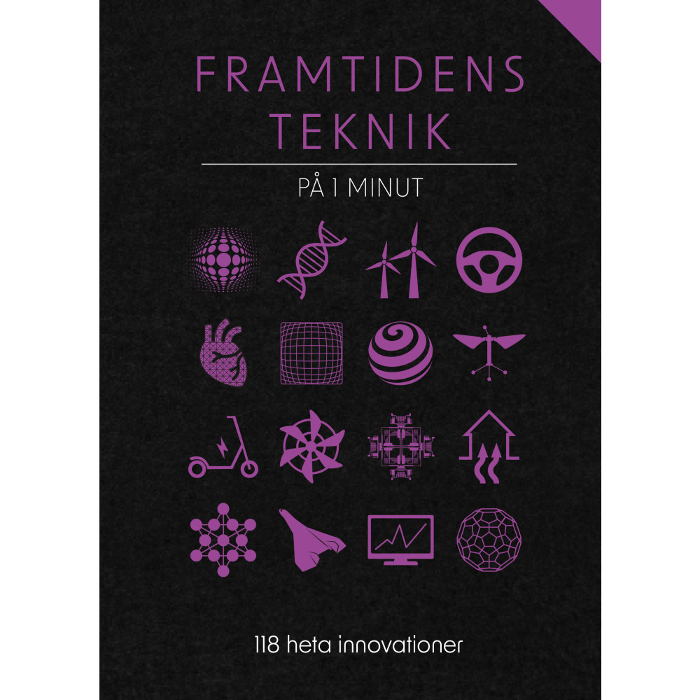 Produktbild för Framtidens teknik på 1 minut : 118 heta innovationer (inbunden)