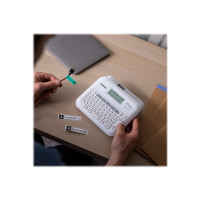 Produktbild för Brother P-Touch PT-D410 - etikettskrivare - svartvit - termisk överföring
