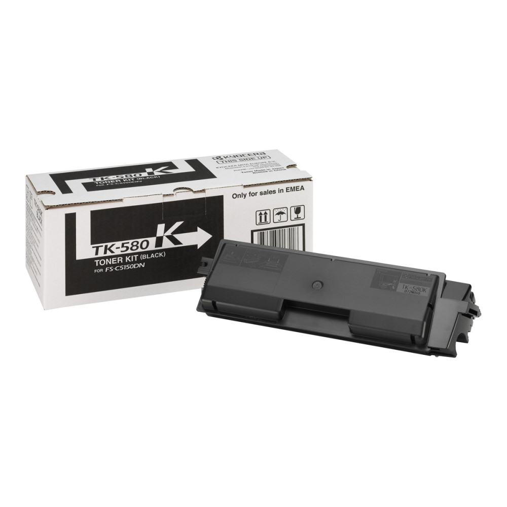 Produktbild för Kyocera TK 580K - svart - original - tonerkassett