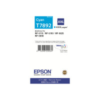 Produktbild för Epson T7892 - XXL-storlek - cyan - original - bläckpatron