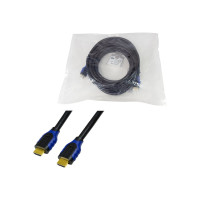 Produktbild för LogiLink High Speed with Ethernet - HDMI-kabel med Ethernet - 15 m