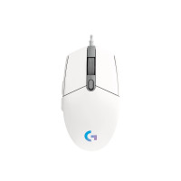 Produktbild för Logitech Gaming Mouse G102 LIGHTSYNC - mus - USB - vit