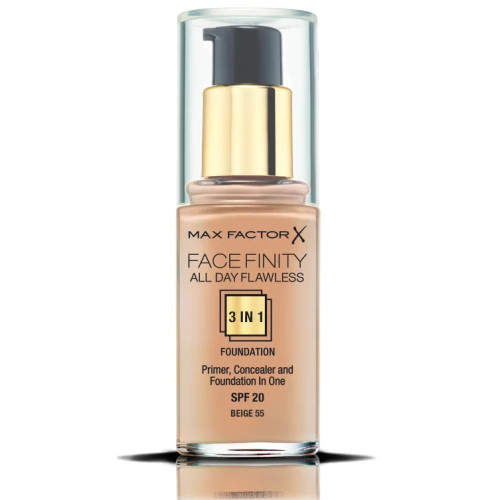 Max Factor Max Factor Face Finity 3in1 Foundation SPF20 make-up 3in1 30 ml 55 Beige