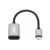 Produktbild för Manhattan videokort - HDMI / USB - 11 cm