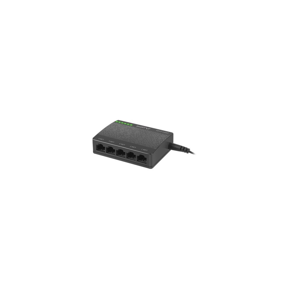 Produktbild för Lanberg DSP1-0105 - switch - 5 portar - ohanterad