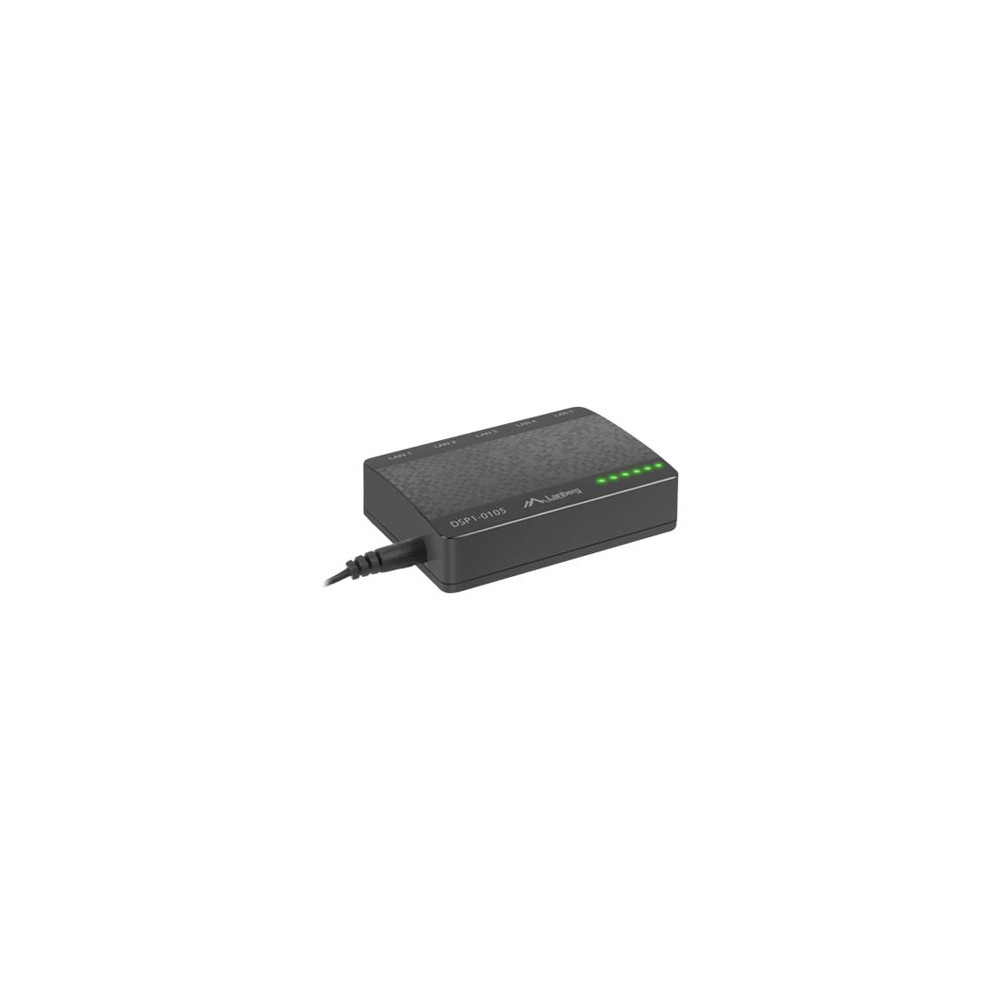 Produktbild för Lanberg DSP1-0105 - switch - 5 portar - ohanterad