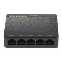 Produktbild för Lanberg DSP1-0105 - switch - 5 portar - ohanterad