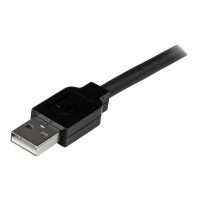 Produktbild för StarTech.com 20 m aktiv USB 2.0-förlängningskabel - M/F - USB-förlängningskabel - USB till USB - 20 m