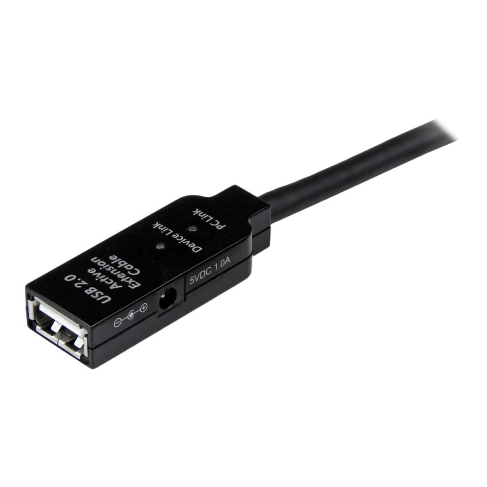 Produktbild för StarTech.com 20 m aktiv USB 2.0-förlängningskabel - M/F - USB-förlängningskabel - USB till USB - 20 m