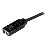 Produktbild för StarTech.com 20 m aktiv USB 2.0-förlängningskabel - M/F - USB-förlängningskabel - USB till USB - 20 m
