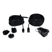 Produktbild för StarTech.com 20 m aktiv USB 2.0-förlängningskabel - M/F - USB-förlängningskabel - USB till USB - 20 m
