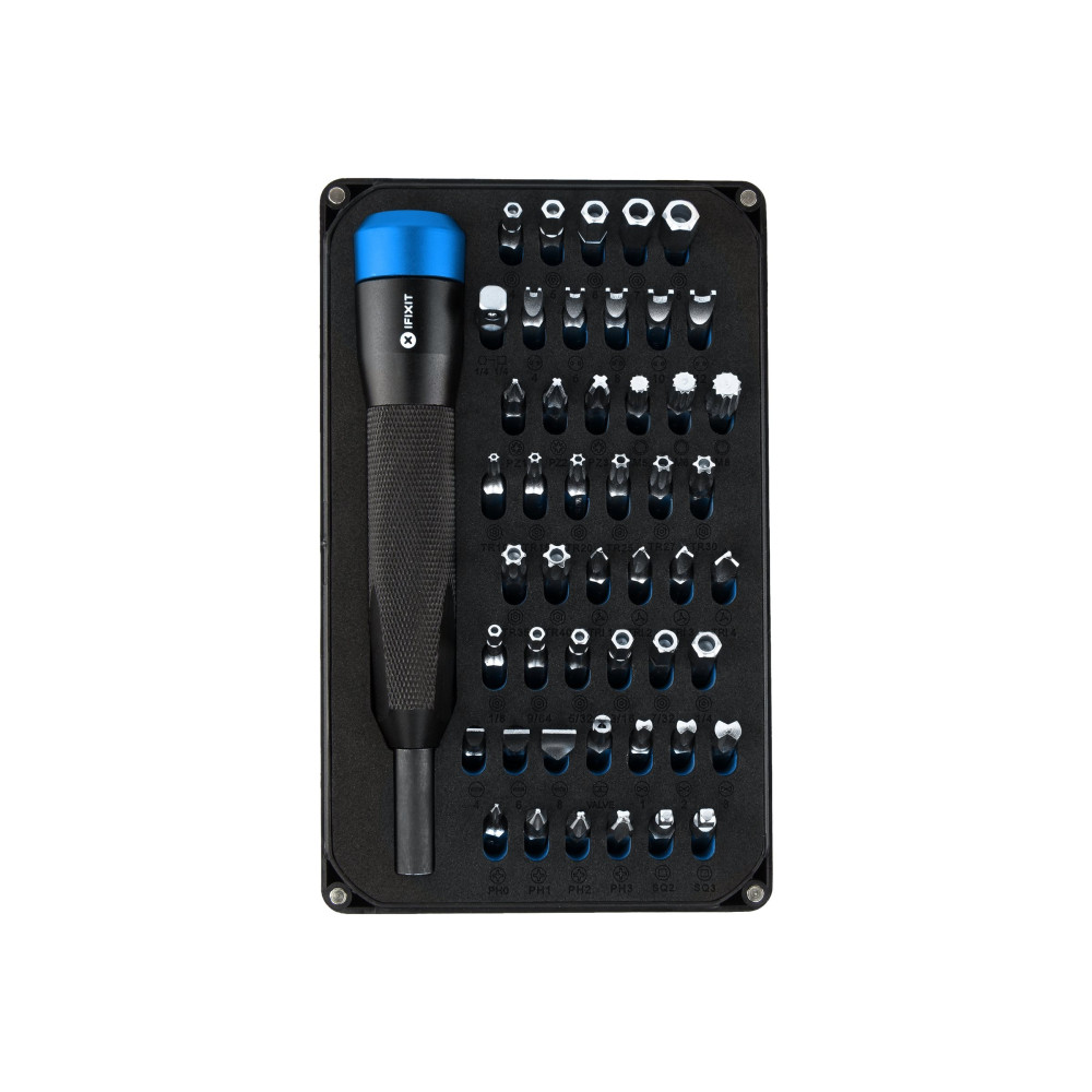 Produktbild för iFixit Mahi Precision Bit Set - skruvmejsel med bituppsättning - 48 delar