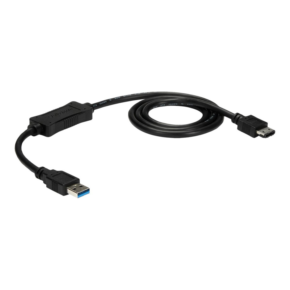 Produktbild för StarTech.com USB 3.0 till eSATA HDD / SSD / ODD kabeladapter - 91 cm eSATA-hårddisk till USB 3.0-kabeladapter - SATA 6 Gbps - kontrollerkort - eSATA 6Gb/s - USB 3.0