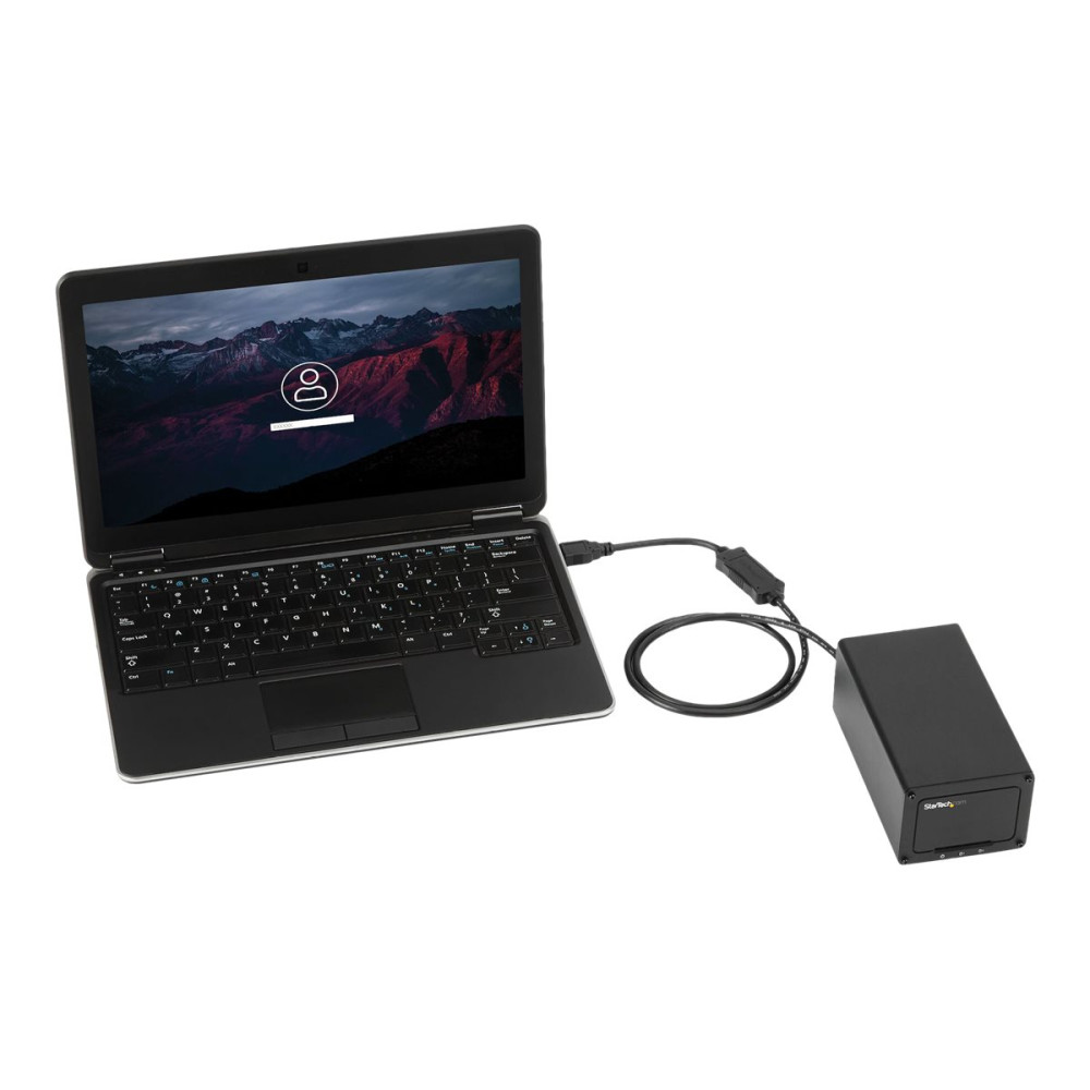 Produktbild för StarTech.com USB 3.0 till eSATA HDD / SSD / ODD kabeladapter - 91 cm eSATA-hårddisk till USB 3.0-kabeladapter - SATA 6 Gbps - kontrollerkort - eSATA 6Gb/s - USB 3.0