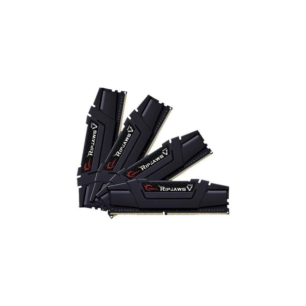 Produktbild för G.Skill Ripjaws V - DDR4 - sats - 128 GB: 4 x 32 GB - DIMM 288-pin - 2666 MHz / PC4-21300 - ej buffrad