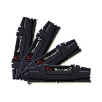 Produktbild för G.Skill Ripjaws V - DDR4 - sats - 128 GB: 4 x 32 GB - DIMM 288-pin - 2666 MHz / PC4-21300 - ej buffrad