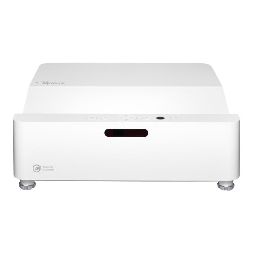 Optoma Technology Optoma ZW410UST - DLP-projektor - ultrakort kastavstånd - 3D - vit