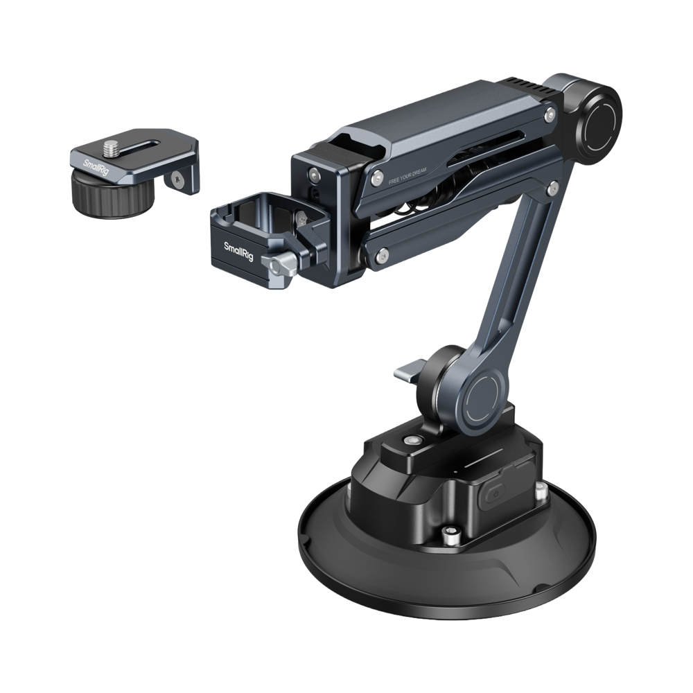 Produktbild för SmallRig 5507 Shock Absorber Support with Electronic Suction Cup for Osmo Pocket 3 / HERO13 and more