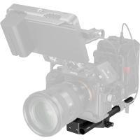 Produktbild för SmallRig 5609 Bottom Mount Plate with Dual 15mm Rod Clamp