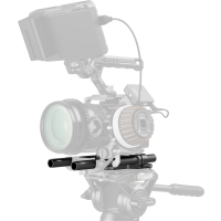 Produktbild för SmallRig 5609 Bottom Mount Plate with Dual 15mm Rod Clamp