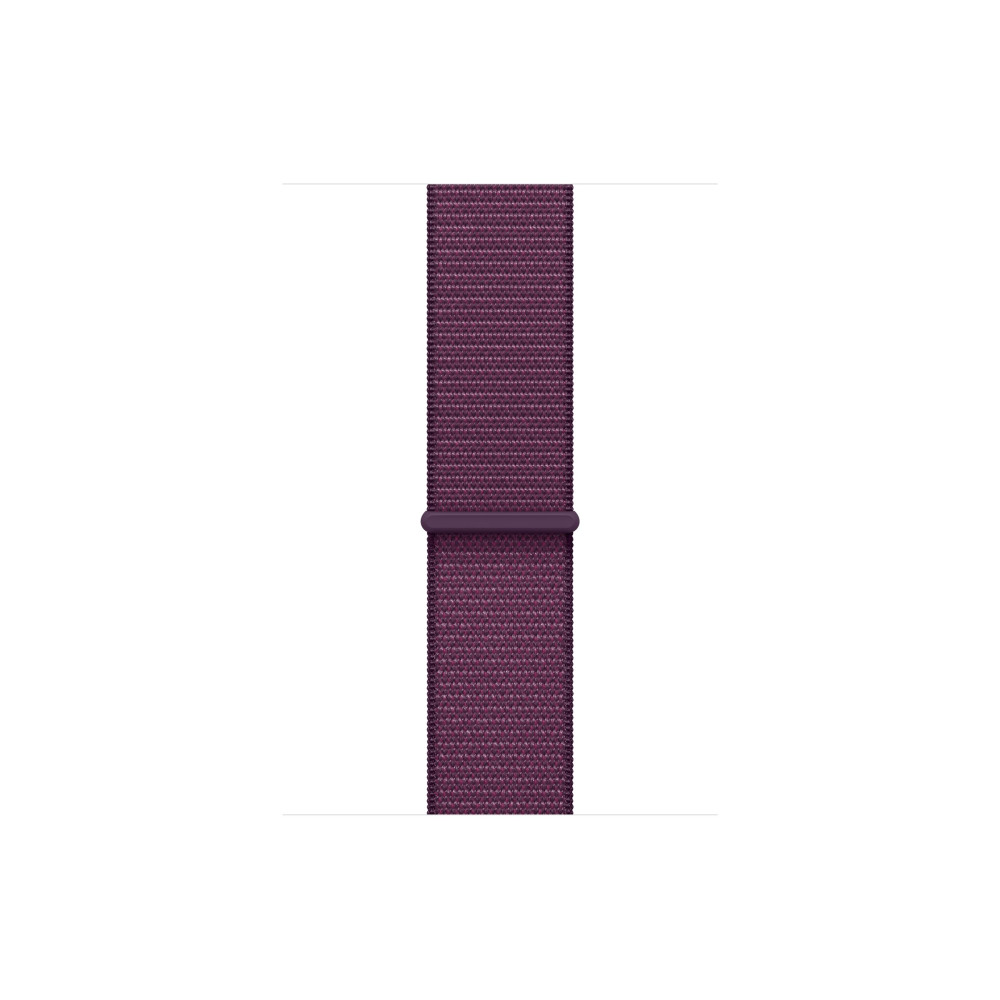 Produktbild för Apple Watch Series 10 (GPS + Cellular) - guldrosa aluminium - smart klocka med sportögla - plommonfärgat - 64 GB