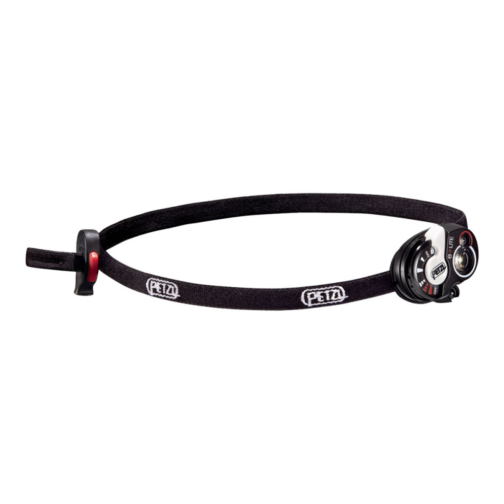 Produktbild för Petzl e+LITE - huvudficklampa - LED - vitt ljus - 6000-7000 K - svart, vit