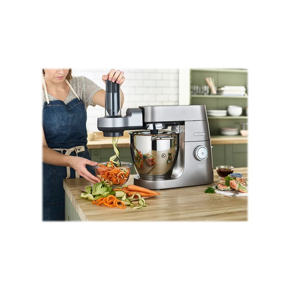 Produktbild för Kenwood Chef KAX700PL - spiralskärningstillsats - grå