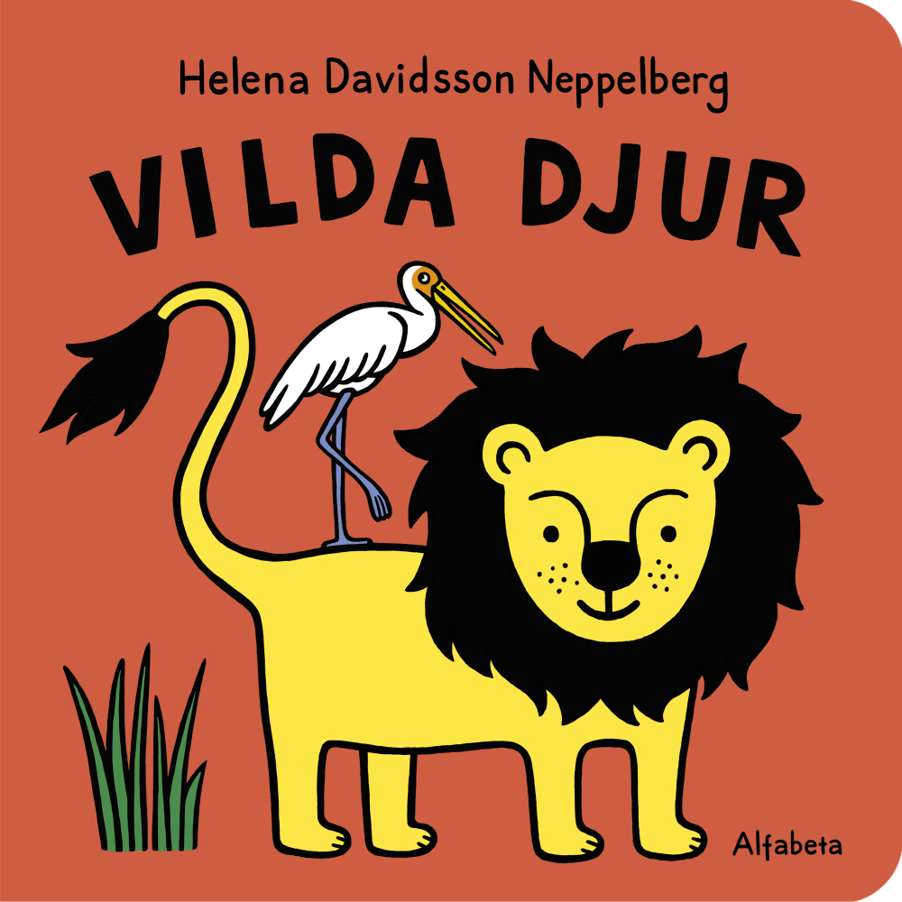 Produktbild för Vilda djur (bok, board book)