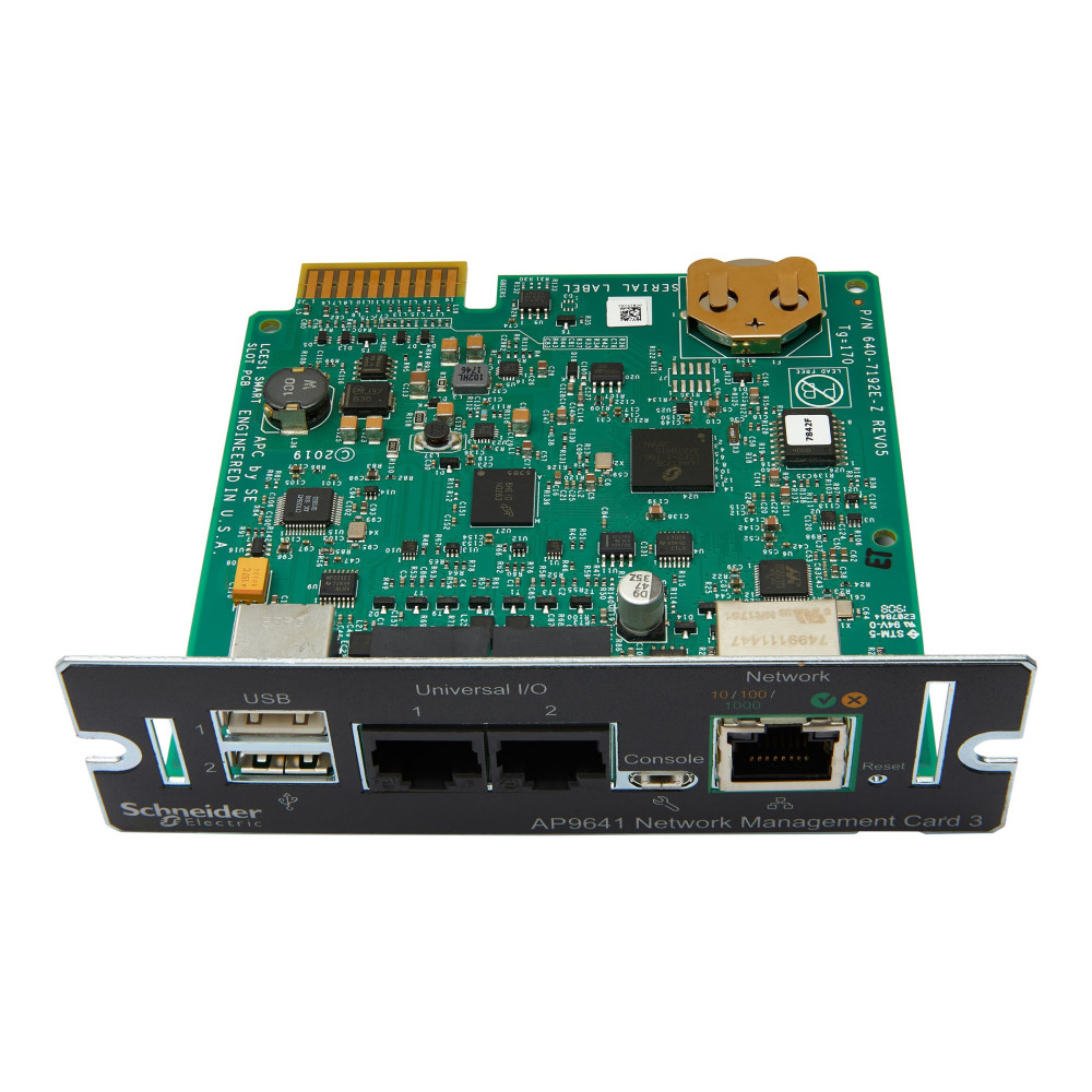 Produktbild för APC Network Management Card 3 with PowerChute Network Shutdown & Environmental Monitoring - adapter för administration på distans