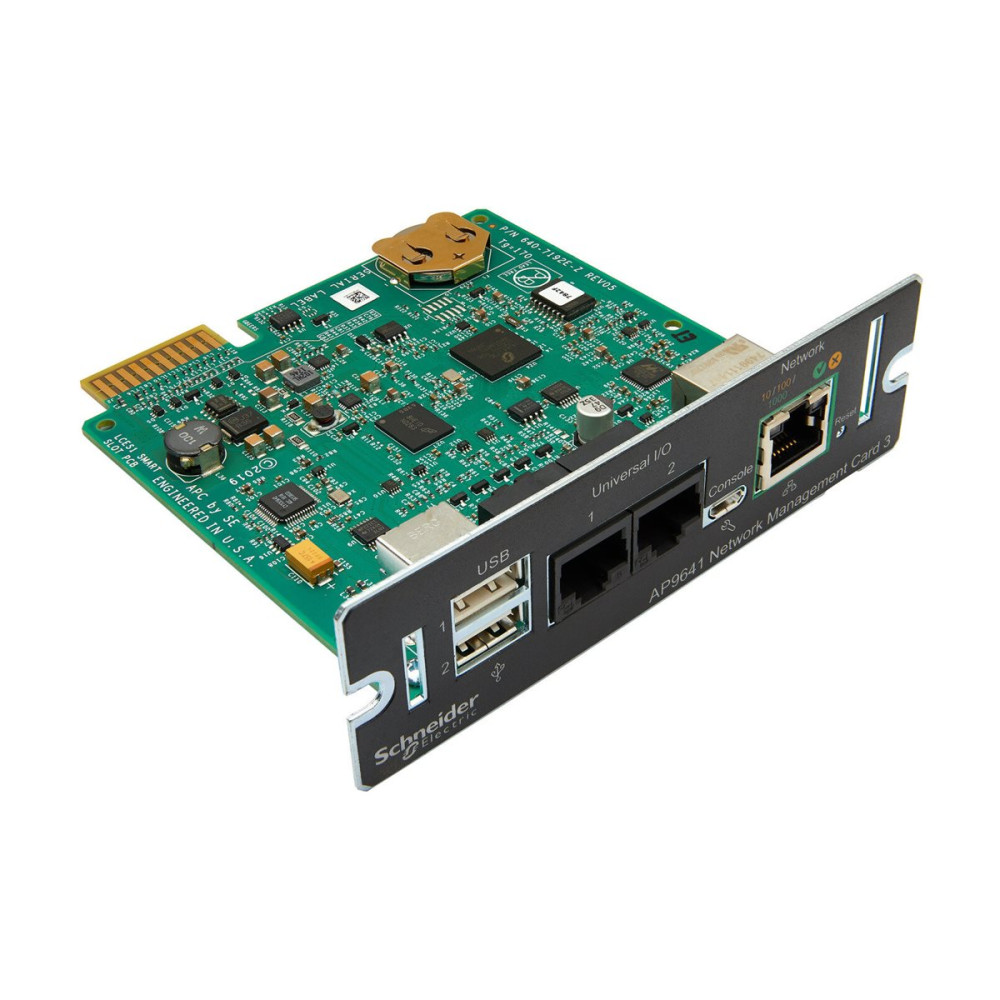 Produktbild för APC Network Management Card 3 with PowerChute Network Shutdown & Environmental Monitoring - adapter för administration på distans