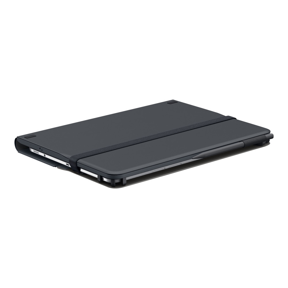 Produktbild för Logitech Universal Folio for 9-10 inch Tablets - tangentbord och foliefodral - Nordisk Inmatningsenhet