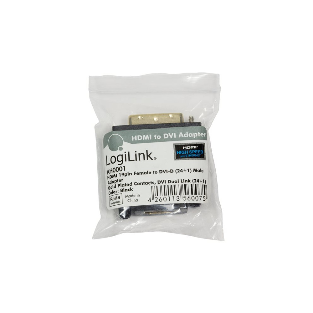 Produktbild för LogiLink videokort - HDMI / DVI