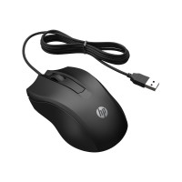 Produktbild för HP 105 - mus - USB-A - svart - Smart Buy