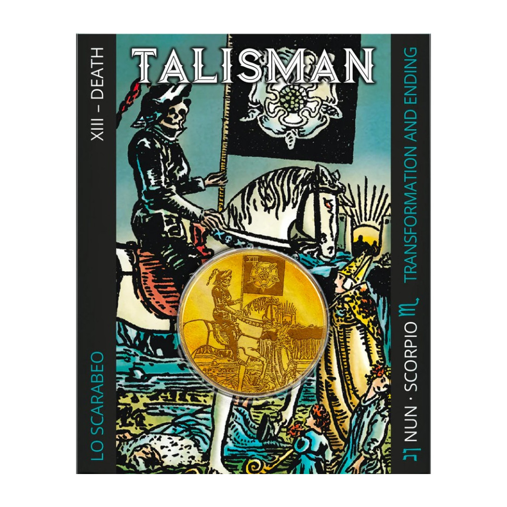 Produktbild för Tarot Talisman - Death