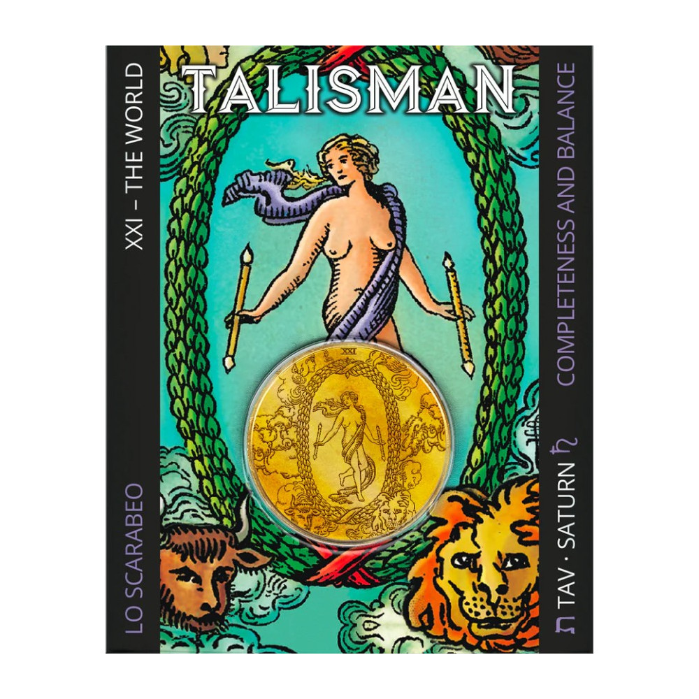 Produktbild för Tarot Talisman - The World