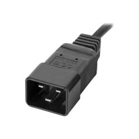 Produktbild för Lanberg PDU-02I1908I-0200-C20-BK - kraftdistributionsenhet - 4000 watt