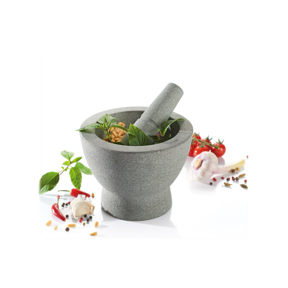 Produktbild för GEFU CRUNCHY - mortel med stöt - 2 st.