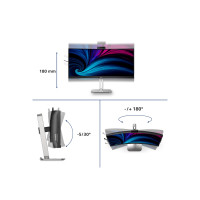 Produktbild för Philips 34B2U6603CH - 6000 Series - LED-skärm - böjd - 34" - HDR