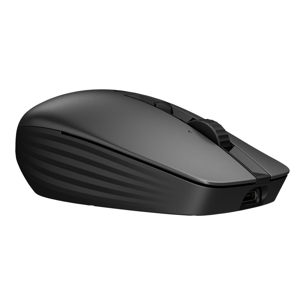 Produktbild för HP 715 - mus - flera enheter, laddningsbar - Bluetooth 3.0, 2.4 GHz - svart