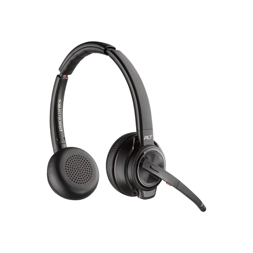 Produktbild för HP Poly Savi 8220 - headset - USB-A via Bluetooth-adapter